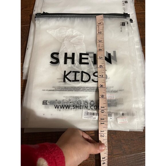28~Shein Kids Reusable Ziplock Plastic Bag Assorted Sizes For Storage & Organize - Picture 4 of 10